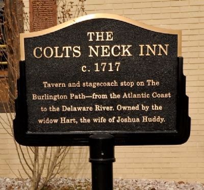 Colts Neck Inn (c. 1717) Marker image. Click for full size.