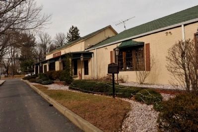Colts Neck Inn (c. 1717) and Marker image. Click for full size.