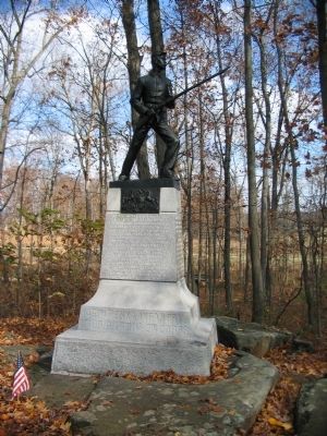 145th Pennsylvania Infantry Monument. Click for full size. 145th Pennsylvania Infantry Monument image. Click for full size.