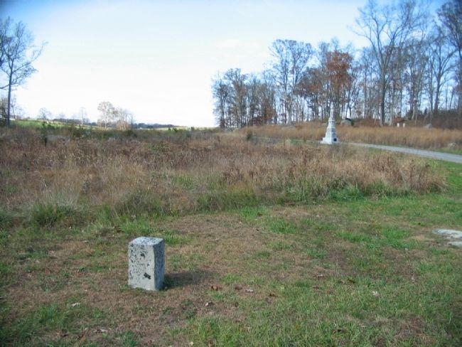 110th Pennsylvania Infantry Position from the Left Flank image. Click for full size.