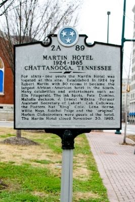 Martin Hotel Marker image. Click for full size.