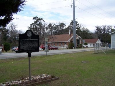 Sandfly Marker near Speedwell United Methodist Church. Click for full size. Sandfly Marker near Speedwell United Methodist Church image. Click for full size.