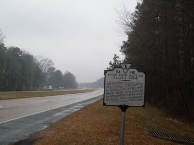 Allen's Farm Marker. Click for full size. Allen's Farm Marker image. Click for full size.