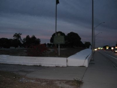 Lemon Bay Cemetery Marker image. Click for full size.