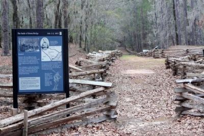 Rivers Bridge Battlefield site, as mentioned on marker image. Click for full size.