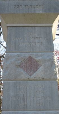Left Side of Monument. Click for full size. Left Side of Monument image. Click for full size.