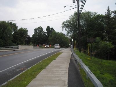 Site of the Old Military Road. Click for full size. Site of the Old Military Road image. Click for full size.