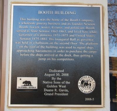Booth Building Marker image. Click for full size.