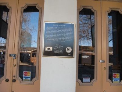 Booth Building Marker. Click for full size. Booth Building Marker image. Click for full size.