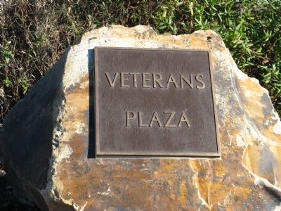 Veterans Plaza Marker image. Click for full size.