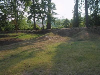 Confederate Fortifications image. Click for full size.