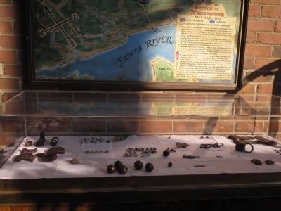 Battle of Williamsburg Artifacts image. Click for full size.