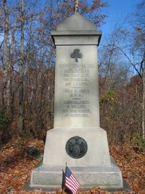 66th New York Infantry Monument image. Click for full size.
