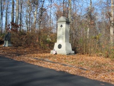 66th New York Infantry Monument. Click for full size. 66th New York Infantry Monument image. Click for full size.