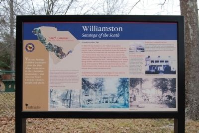 Williamston Marker image. Click for full size.