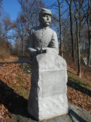 2nd Company Andrew Sharpshooters Monument image. Click for full size.