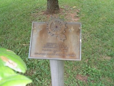 Liberty Oak Tree Marker. Click for full size. Liberty Oak Tree Marker image. Click for full size.