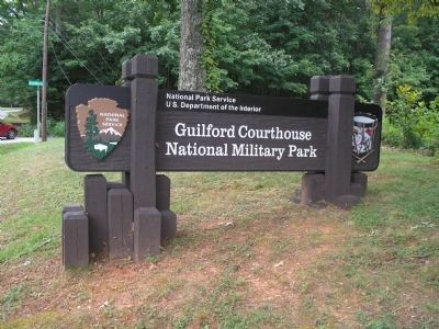 Guilford Courthouse National Military Park image. Click for full size.