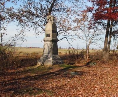 140th Pennsylvania Infantry Monument. Click for full size. 140th Pennsylvania Infantry Monument image. Click for full size.