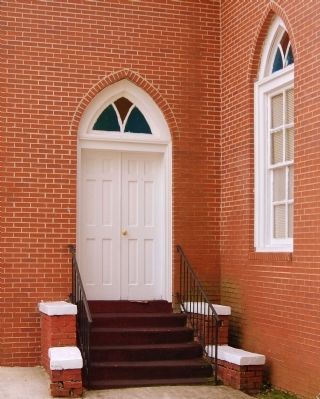 Simmon Ridge Missionary Baptist<br>Church - North Tower Entrance image. Click for full size.