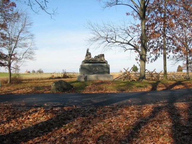 116th Pennsylvania Infantry Monument. Click for full size. 116th Pennsylvania Infantry Monument image. Click for full size.