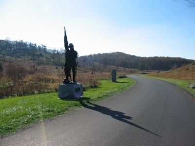 Brigadier General Crawford Memorial and Division Tablet image. Click for full size.