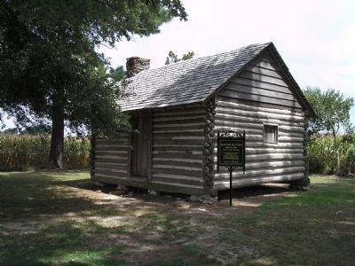Civil War Era Cabin image. Click for full size.