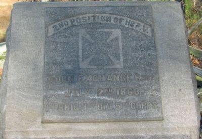 2nd Position of 118th Penn. Vols. Marker image. Click for full size.