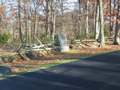 Second 118th Pennsylvania Position north of the Wheatfield image. Click for full size.