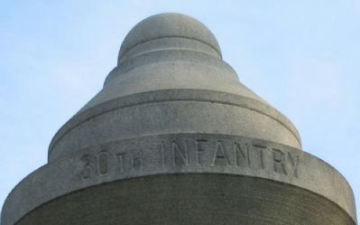 Upper Front of Monument image. Click for full size.