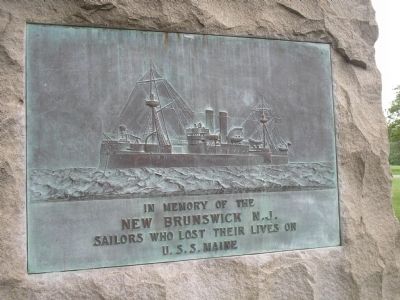 New Brunswick Sailors Marker (Back Side) image. Click for full size.