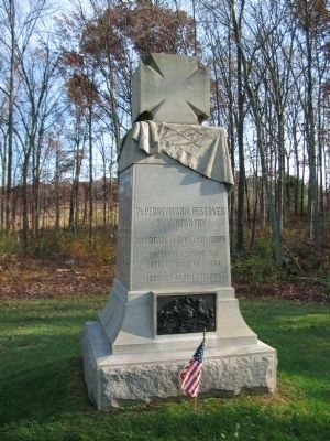 2d Pennsylvania Reserves Monument image. Click for full size.