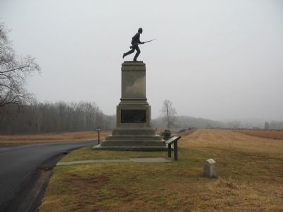 1st Minnesota Marker and Monument image. Click for full size.