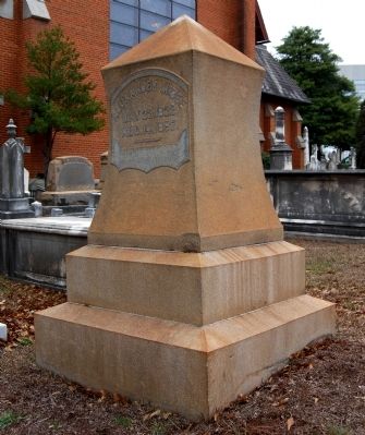 Alexander McBee Tombstone<br>Christ Church (Episcopal) Cemetery, Greenville SC image. Click for full size.