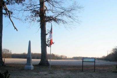 From Enon Church facing east toward Haw's Shop. image. Click for full size.