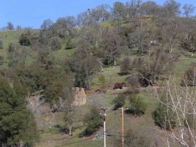 Original Amador Mine - Winch and Ruins image. Click for full size.