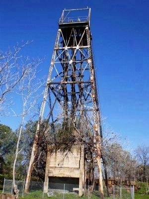 Central Eureka Mine - Headframe. Click for full size. Central Eureka Mine - Headframe image. Click for full size.