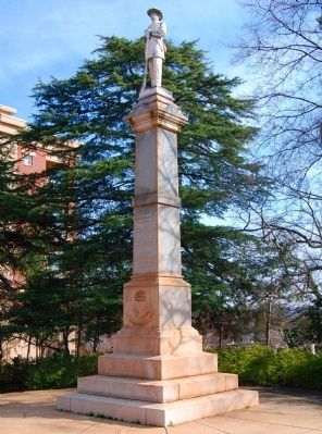 Greenville County Confederate<br>Monument - Southwest Corner image. Click for full size.