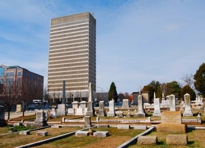Springwood Cemetery -<br>Looking West. Click for full size. Springwood Cemetery -<br>Looking West image. Click for full size.