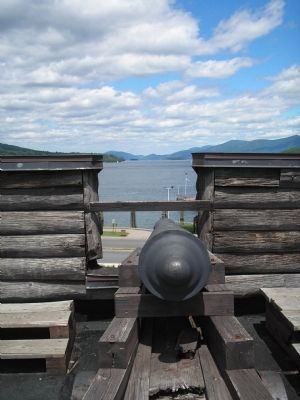 Cannon on Lake George. Click for full size. Cannon on Lake George image. Click for full size.
