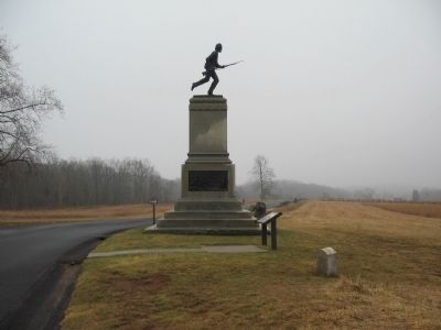 1st Minnesota Marker and Monument. Click for full size. 1st Minnesota Marker and Monument image. Click for full size.