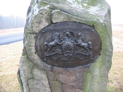 State Seal on Side of Monument. Click for full size. State Seal on Side of Monument image. Click for full size.