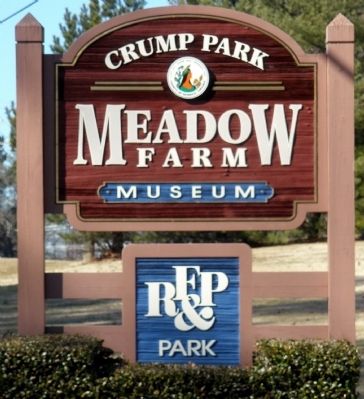 Crump Park entrance from Mountain Road.. Click for full size. Crump Park entrance from Mountain Road. image. Click for full size.