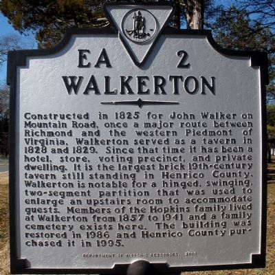 Walkerton Marker image. Click for full size.