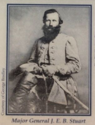 Major General J.E.B. Stuart image. Click for full size.