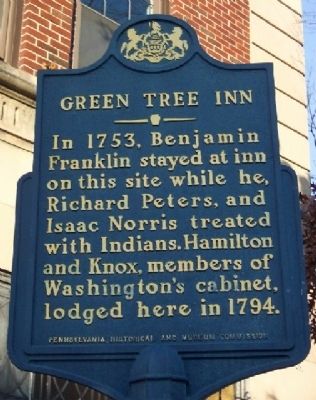 Green Tree Inn Marker image. Click for full size.