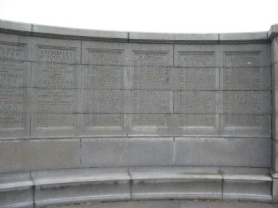 Right Most Section of Monument Wing. Click for full size. Right Most Section of Monument Wing image. Click for full size.