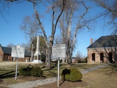 Hanover Court House Markers. Click for full size. Hanover Court House Markers image. Click for full size.