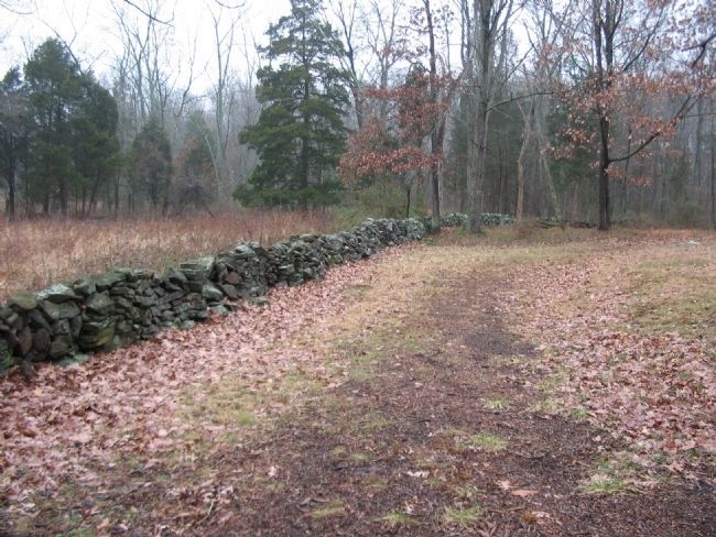 New Jersey Brigade's Stone Wall. Click for full size. New Jersey Brigade's Stone Wall image. Click for full size.