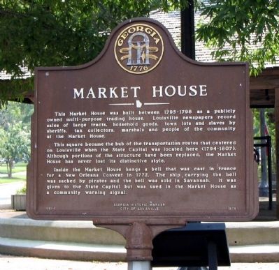 Market House Marker. Click for full size. Market House Marker image. Click for full size.